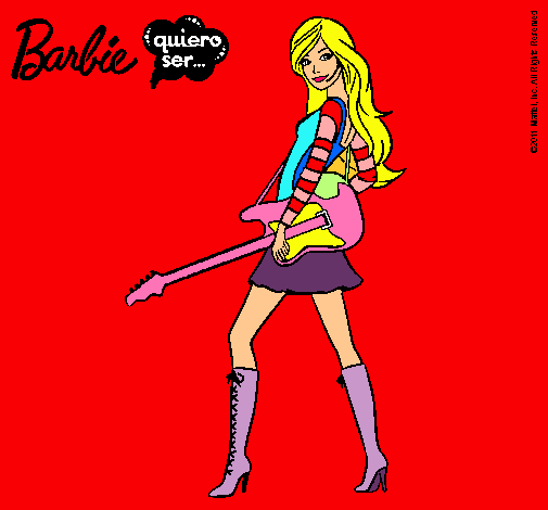 Barbie la rockera