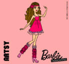 Dibujo Barbie Fashionista 1 pintado por grachi