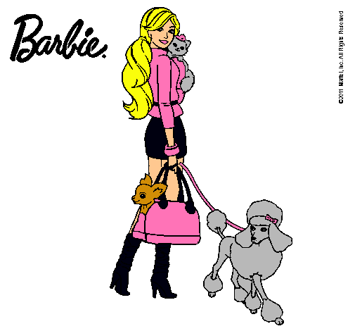 Barbie elegante