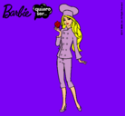 Dibujo Barbie de chef pintado por karolissssss