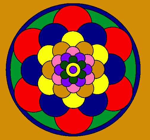 Dibujo Mandala 22 pintado por briseidy