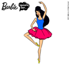 Dibujo Barbie bailarina de ballet pintado por fghnetjgdj