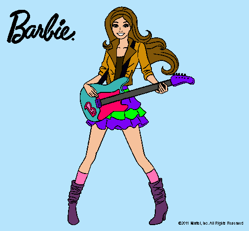 Barbie guitarrista