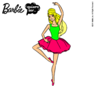 Dibujo Barbie bailarina de ballet pintado por rddf