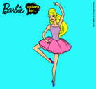 Dibujo Barbie bailarina de ballet pintado por CIAUDIA