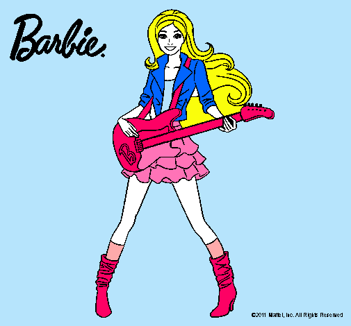 Barbie guitarrista