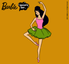 Dibujo Barbie bailarina de ballet pintado por zunibel