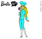 Dibujo Barbie de chef pintado por KITI