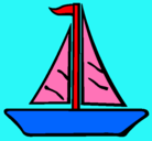 Dibujo Barco velero pintado por marianal