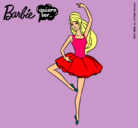Dibujo Barbie bailarina de ballet pintado por zaiyevi