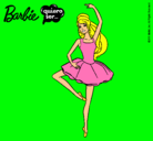 Dibujo Barbie bailarina de ballet pintado por belennn