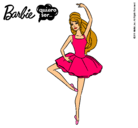 Dibujo Barbie bailarina de ballet pintado por VALE06