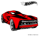 Dibujo Hot Wheels 12 pintado por hopillo