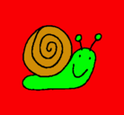 Dibujo Caracol 4 pintado por estrella