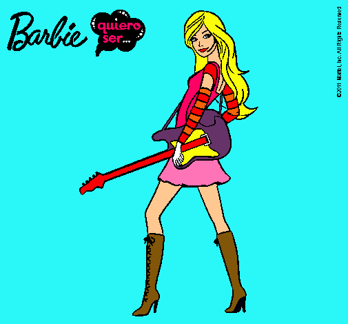 Barbie la rockera