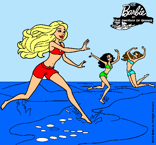 Barbie de regreso a la playa