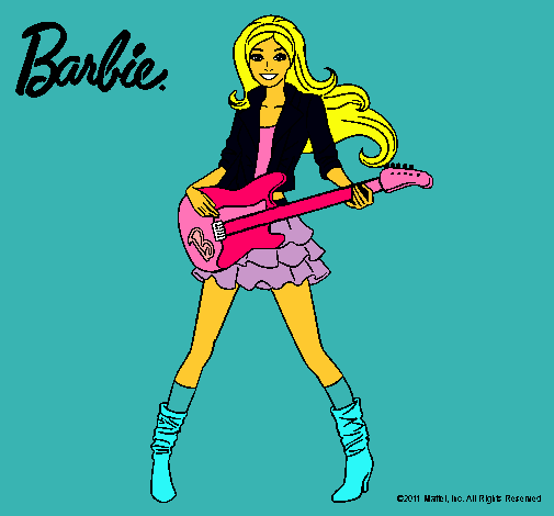 Barbie guitarrista