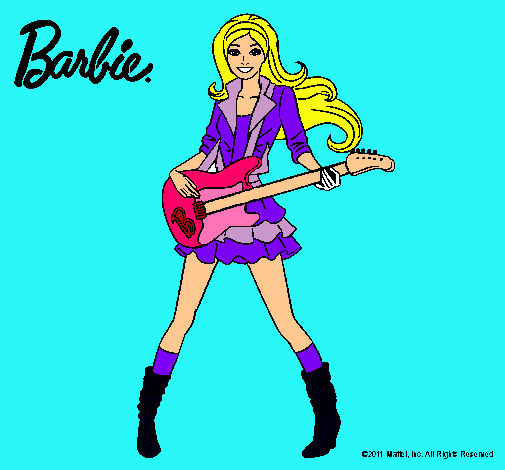 Barbie guitarrista