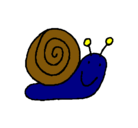 Dibujo Caracol 4 pintado por andrea03