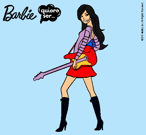 Barbie la rockera