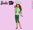 Dibujo Barbie de chef pintado por Mm94