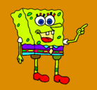 Dibujo Bob Esponja pintado por vipolipo