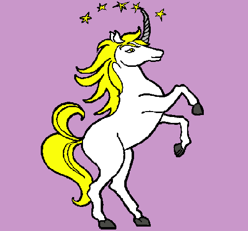 Dibujo Unicornio pintado por nestor