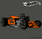 Dibujo Hot Wheels 10 pintado por rocko