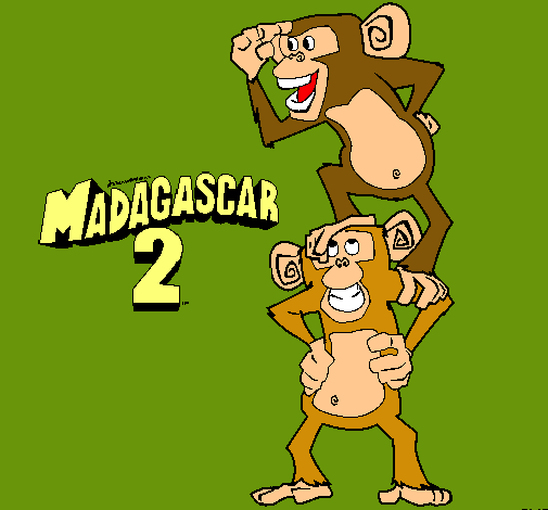 Madagascar 2 Manson y Phil