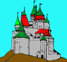 Dibujo Castillo medieval pintado por KEVINBM