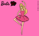 Dibujo Barbie bailarina de ballet pintado por rebiahttp://