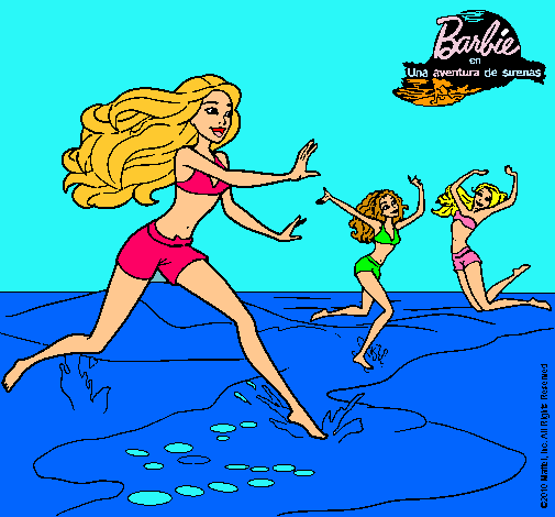 Barbie de regreso a la playa