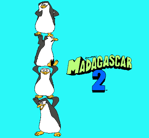 Madagascar 2 Pingüinos