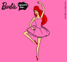 Dibujo Barbie bailarina de ballet pintado por rosmelin