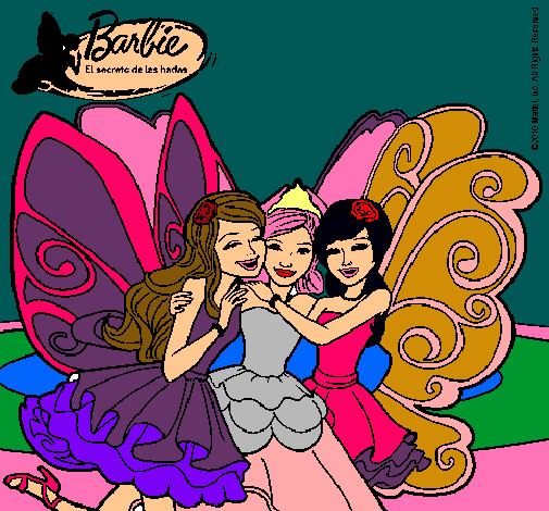 Barbie y sus amigas en hadas