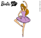 Dibujo Barbie bailarina de ballet pintado por saraen