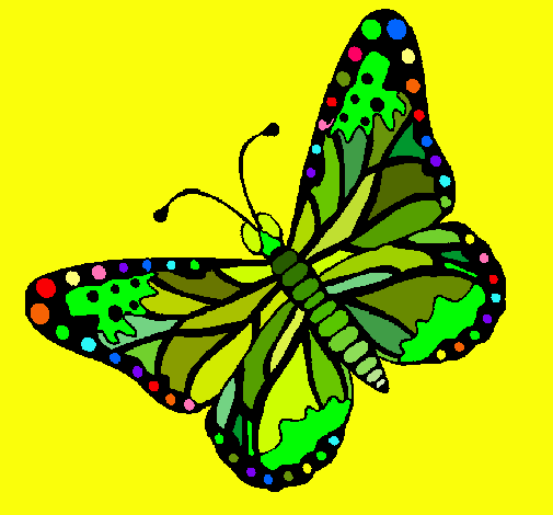 Dibujo Mariposa 4 pintado por lilum
