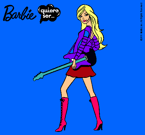 Barbie la rockera