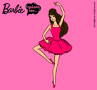 Dibujo Barbie bailarina de ballet pintado por RUFINA