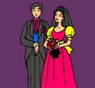Dibujo Marido y mujer III pintado por ariane