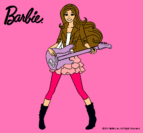 Barbie guitarrista