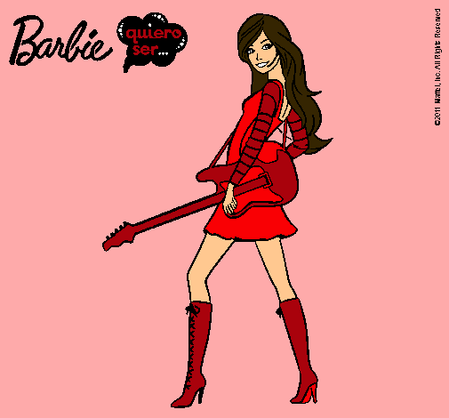 Barbie la rockera