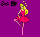 Dibujo Barbie bailarina de ballet pintado por esytrella