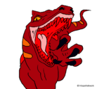 Dibujo Velociraptor II pintado por gkjdjdrfddty