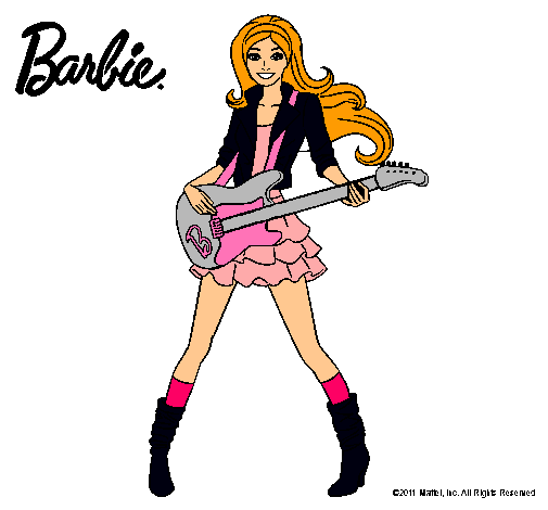 Barbie guitarrista