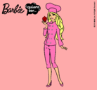 Dibujo Barbie de chef pintado por linitha