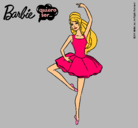 Dibujo Barbie bailarina de ballet pintado por paquii