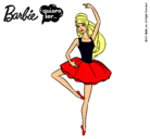 Dibujo Barbie bailarina de ballet pintado por roocabanas