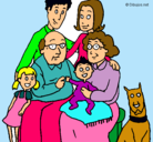 Dibujo Familia pintado por lopezmajo
