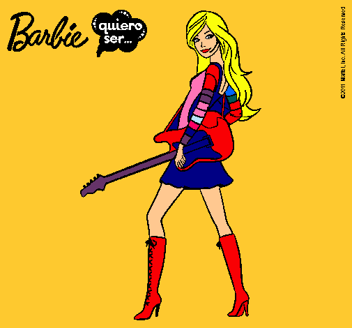 Barbie la rockera